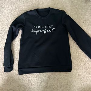 It’s a small sweatshirt and it’s good quality